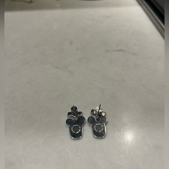 Marc Jacob Rat Bow Enamel Earrings - Picture 3 of 3